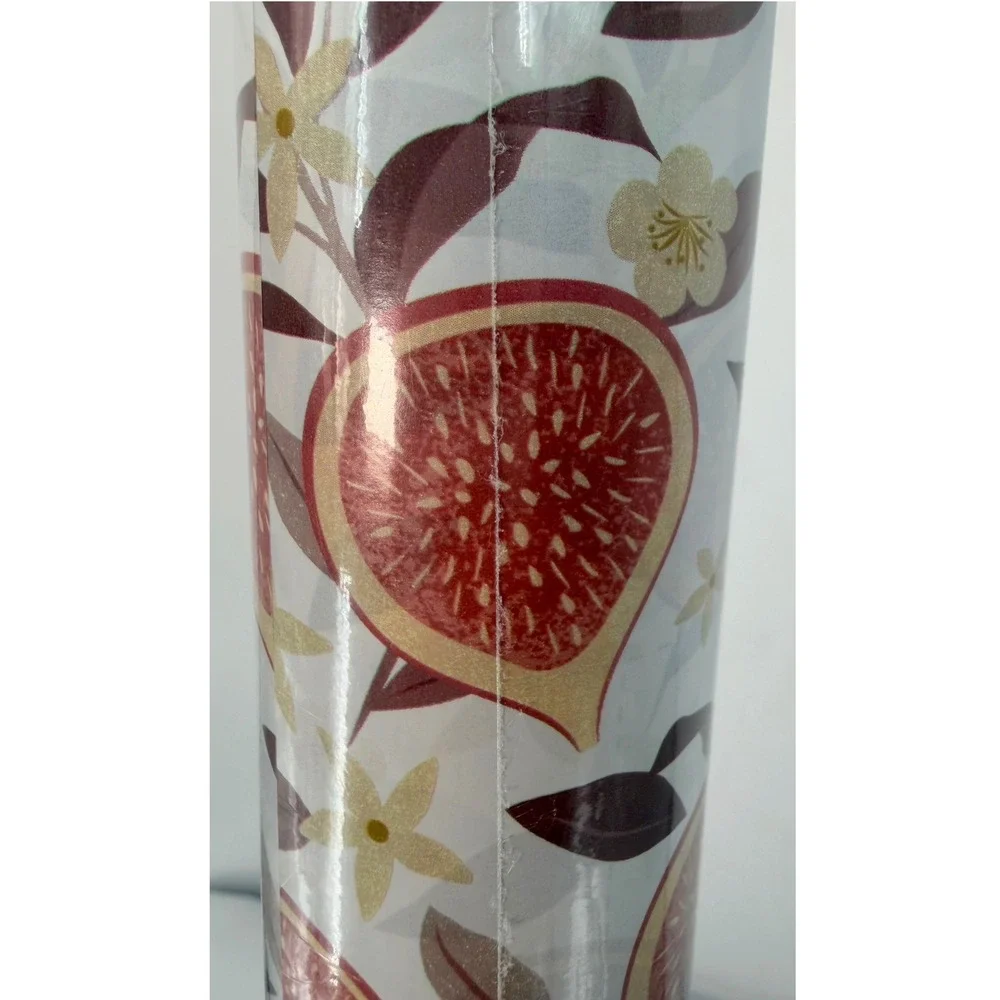 Etymology Heavyweight Gift Wrap Roll 100 SqFt Fig Floral Pattern Elegant 109-11